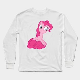 Pinkie Pie sitting 1 Long Sleeve T-Shirt